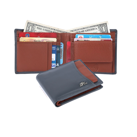 Shield Collection Bifold RFID Wallet With Slim Card Holder # 4561