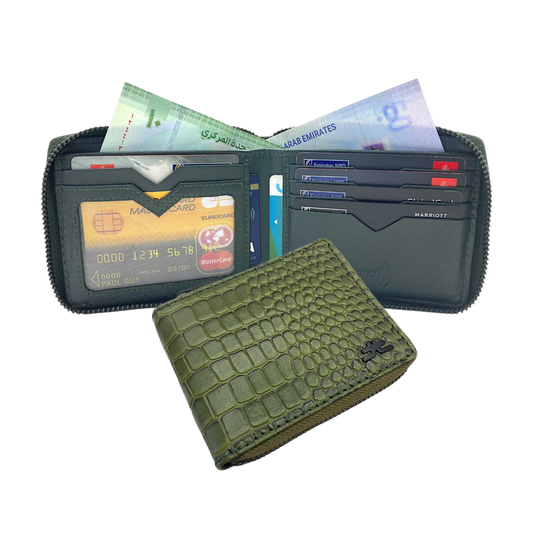 ZipVault Full Zip  Bifold Wallet RFID # 1138Z