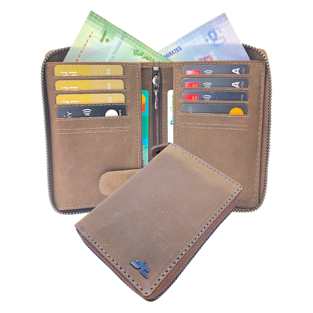 ZipVault Full Zip Bifold Wallet RFID # 618Z