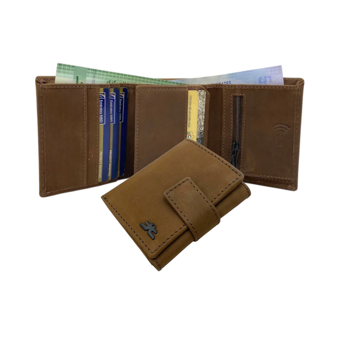 Trifold Wallet RFID Slim 12 Credit Card # 1178L