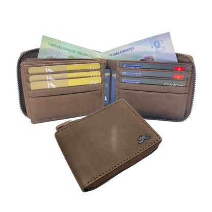 ZipVault Full Zip Bifold Wallet RFID # 983AZ