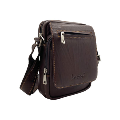 Kani Leather Premium Leather Sling Bag for Men – Stylish Crossbody Bag for Travel & Everyday Use | Mylaveri #2217M