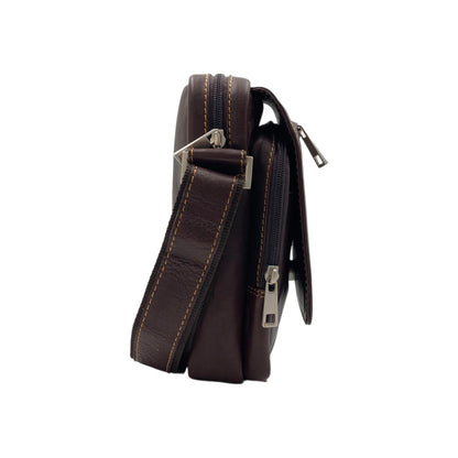 Kani Leather Premium Leather Sling Bag for Men – Stylish Crossbody Bag for Travel & Everyday Use | Mylaveri #2217M