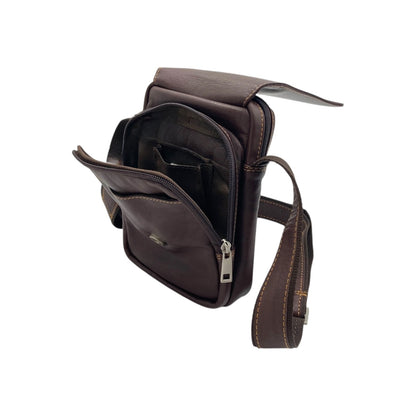 Kani Leather Premium Leather Sling Bag for Men – Stylish Crossbody Bag for Travel & Everyday Use | Mylaveri #2217M