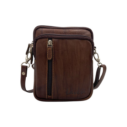 Kani Leather Premium Leather Sling Bag for Men – Stylish Crossbody Bag for Travel & Everyday Use | Mylaveri #2531