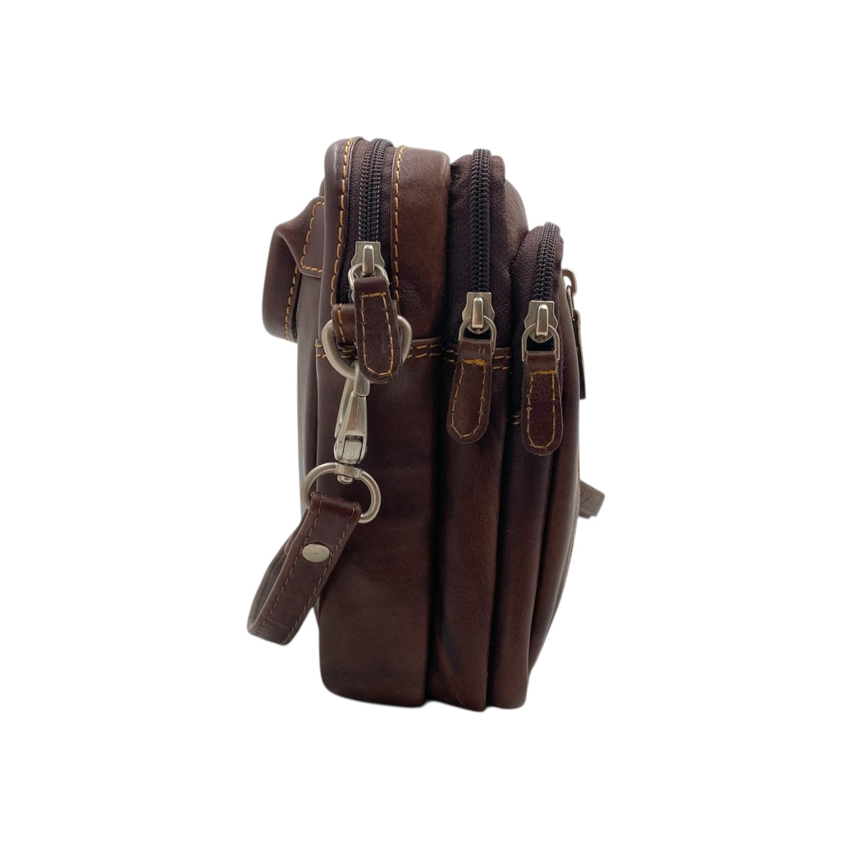 Kani Leather Premium Leather Sling Bag for Men – Stylish Crossbody Bag for Travel & Everyday Use | Mylaveri #2531