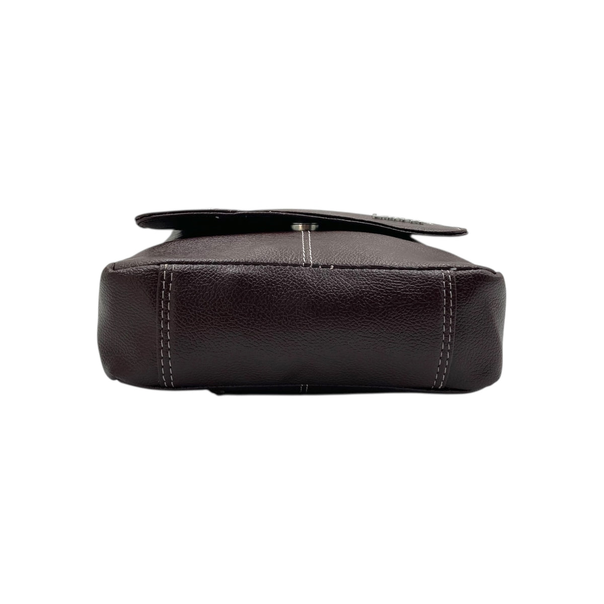 Men's Faux Leather Sling Bag – Crossbody Travel Bag with Multiple Compartments /Messenger Bag # ASST