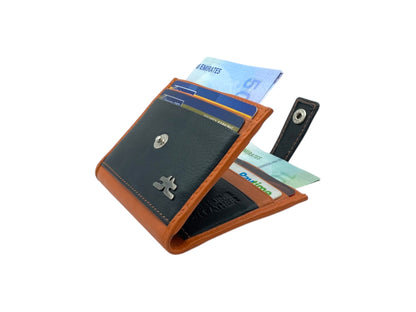 Card Case & Cash Wallet Compact Size 14 Card Space # 4029