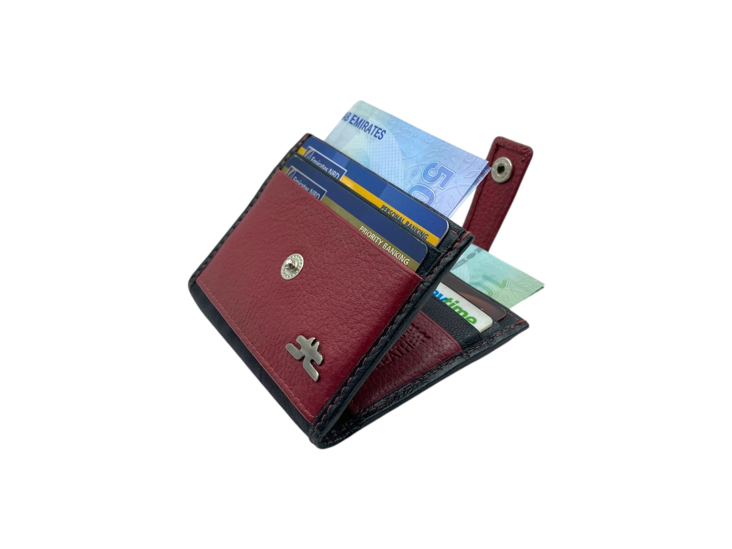 Card Case & Cash Wallet Compact Size 14 Card Space # 4029