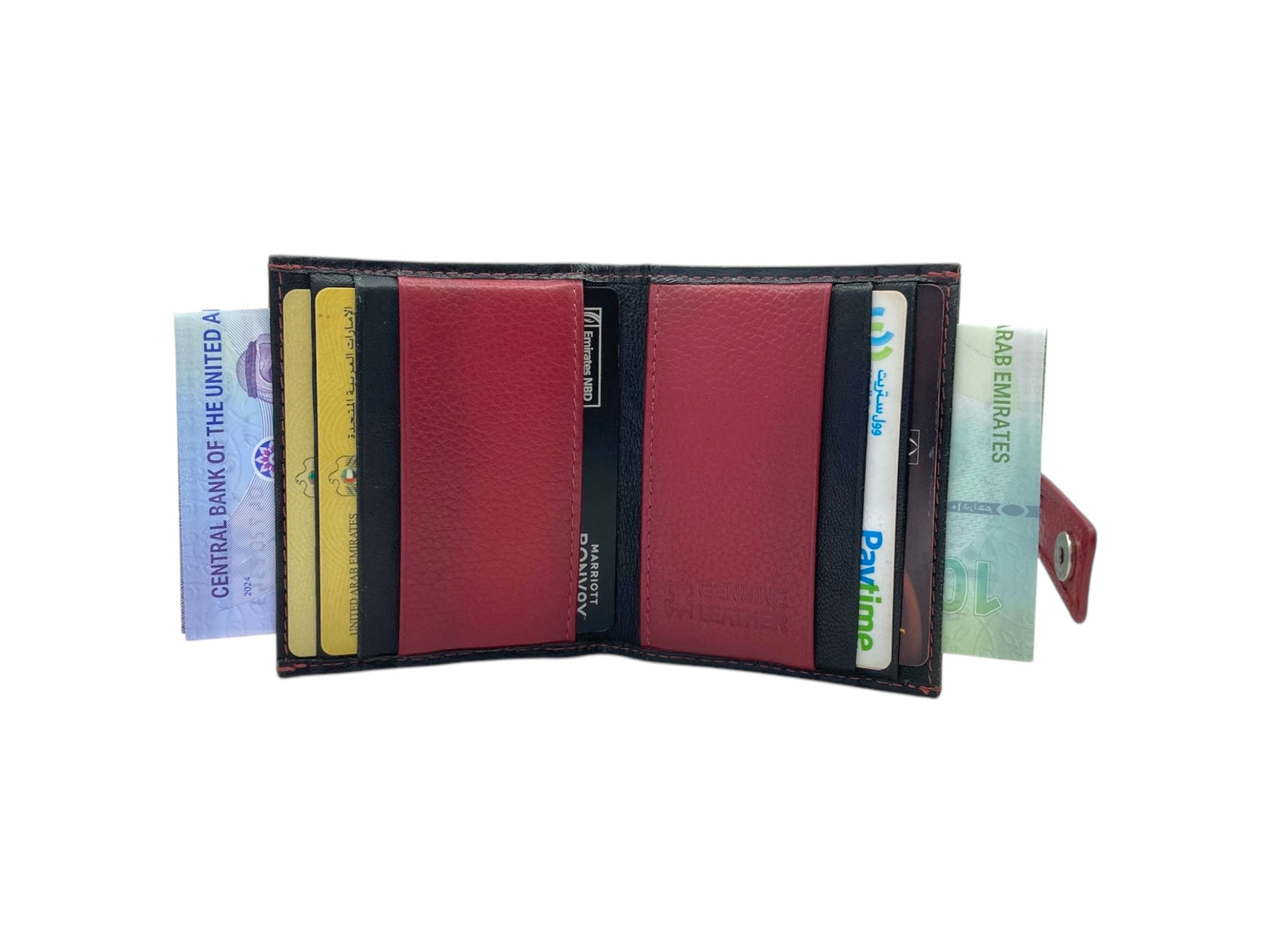 Card Case & Cash Wallet Compact Size 14 Card Space # 4029