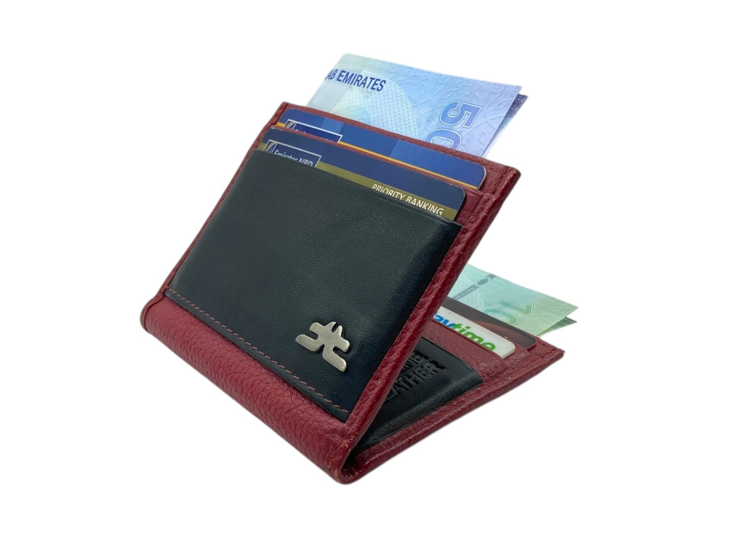 Card Case & Cash Wallet Compact Size 14 Card Space # 4029.New