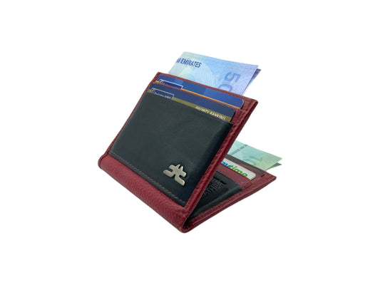 Card Case & Cash Wallet Compact Size 14 Card Space # 4029.New