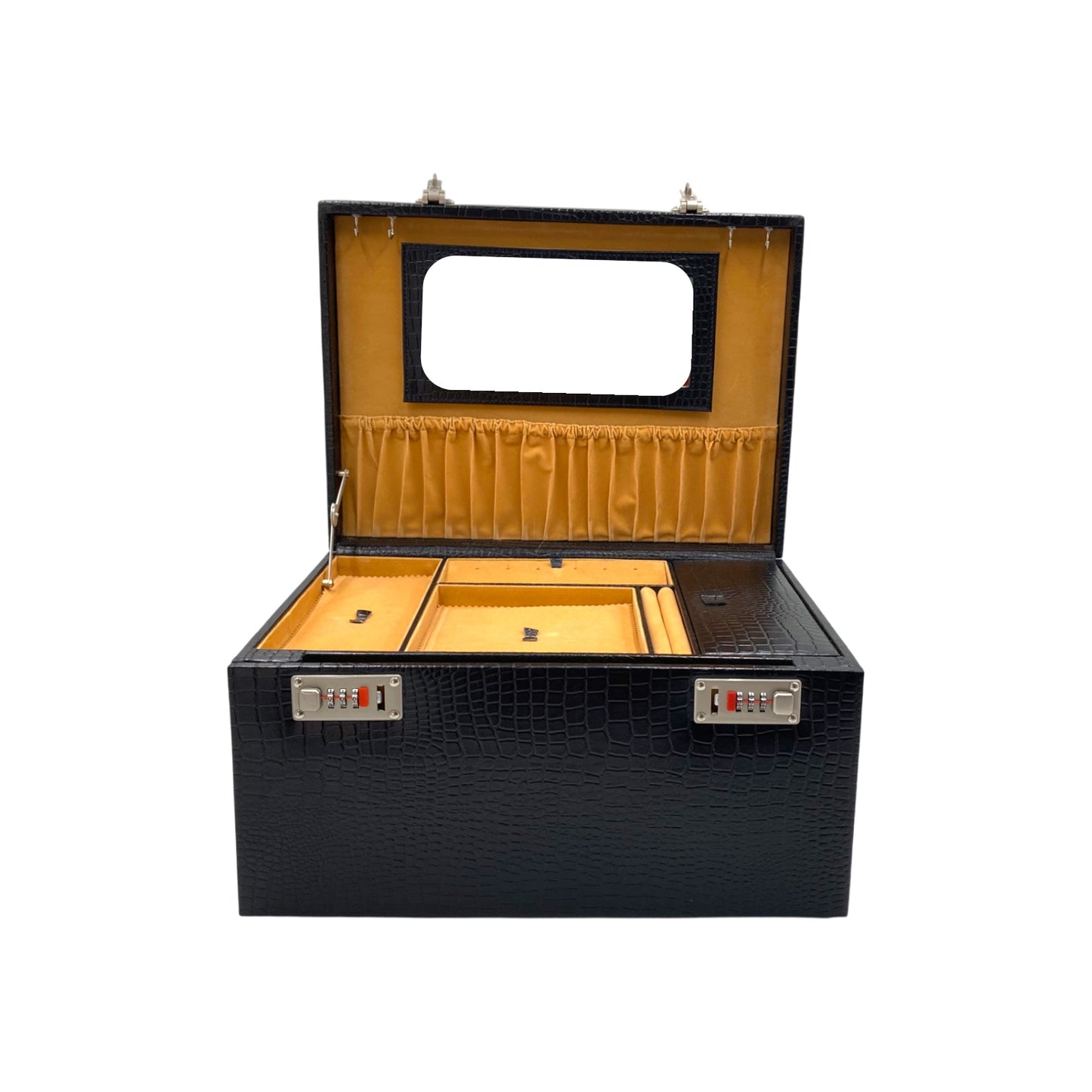 XL Multipurpose Jewellery Box Genuine Leather