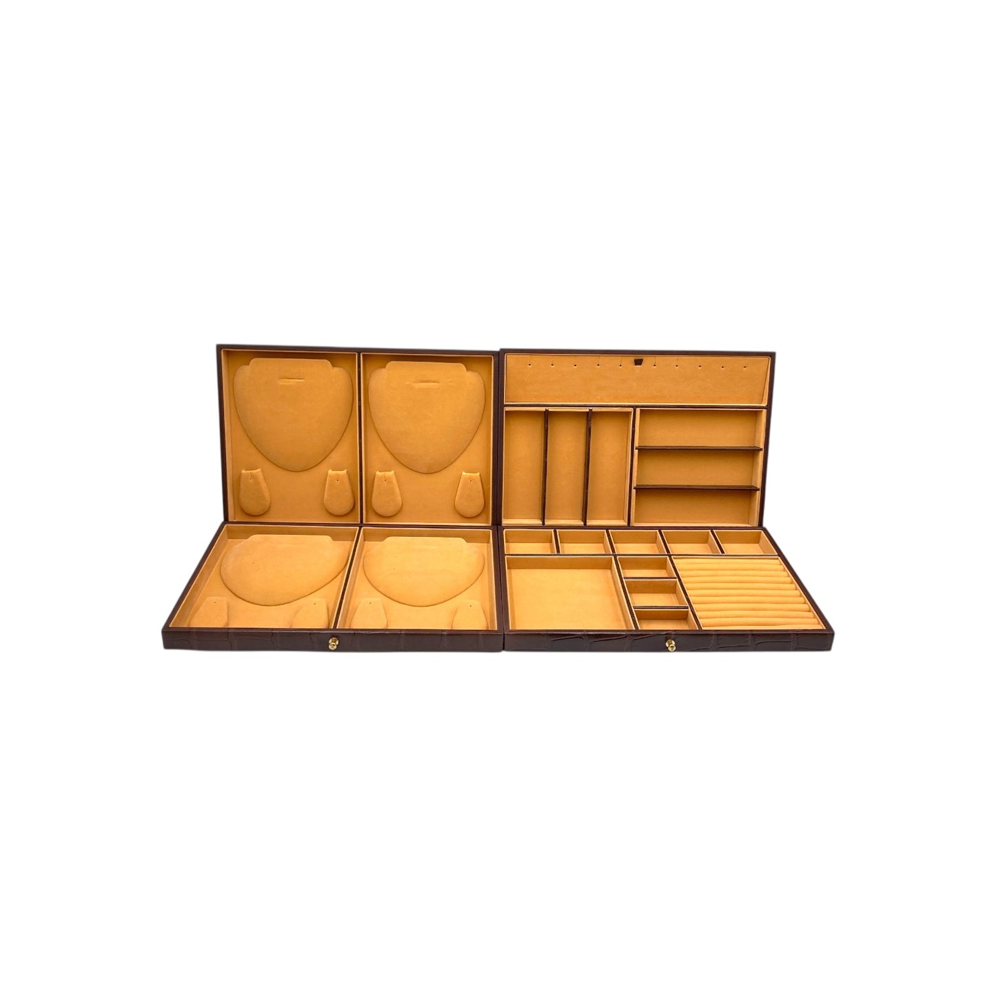 XL Multipurpose Jewellery Box Genuine Leather