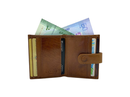 Card Case & Cash Wallet Compact Size 14 Card Space # 4029C