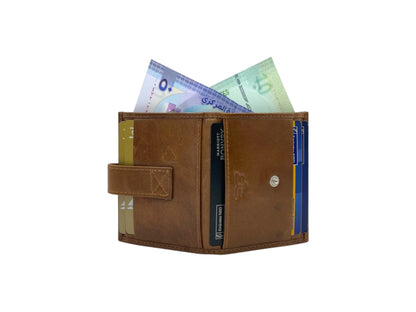 Card Case & Cash Wallet Compact Size 14 Card Space # 4029C