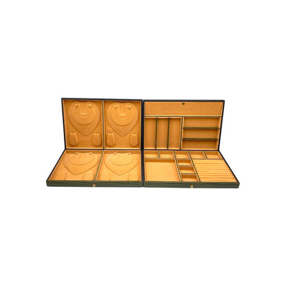 XL Multipurpose Jewellery Box Genuine Leather