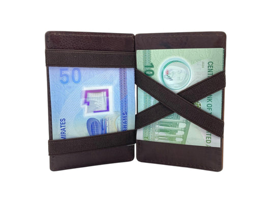Magic Card Case & Cash Wallet Two Side Open # 1598 MAGIC