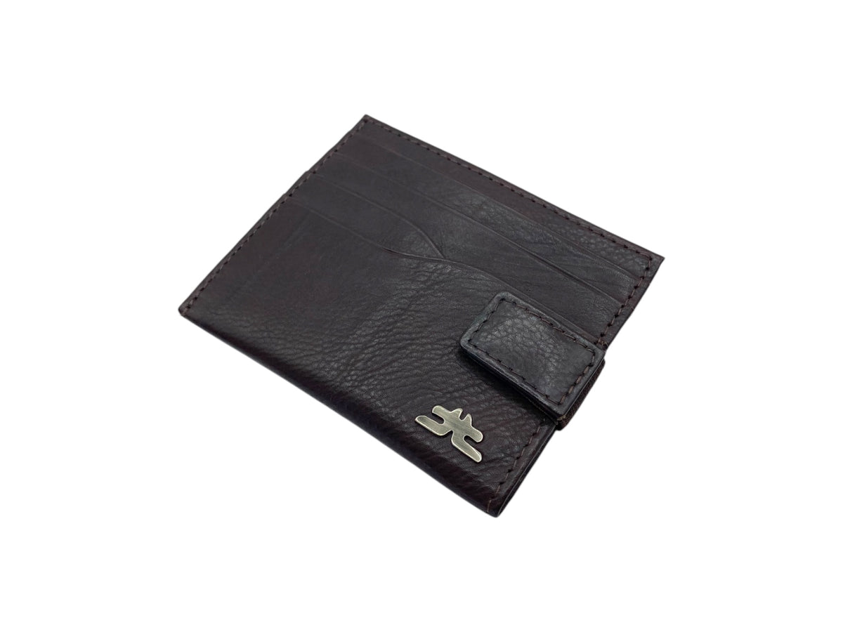Slim Card Case & Cash Wallet Compact Size # 4257BL
