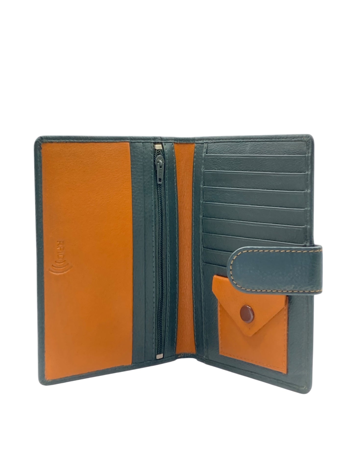 Duplex Passport Holder in Genuine Leather #1158L