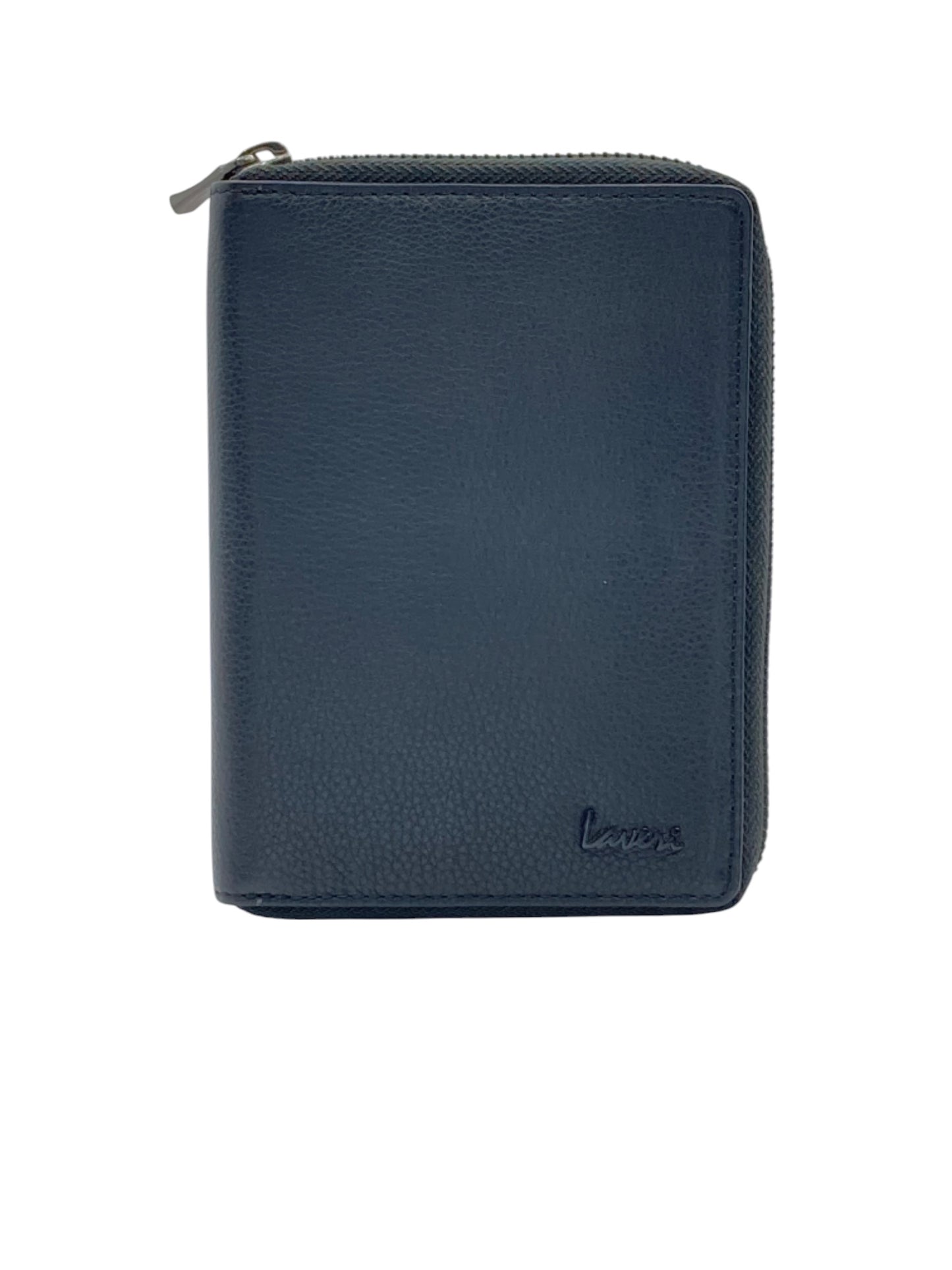 Duplex Zip Passport Wallet in Genuine Leather #1158Z