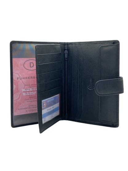 Marvel Luxury Family Passport Wallet in Genuine Leather #1794L