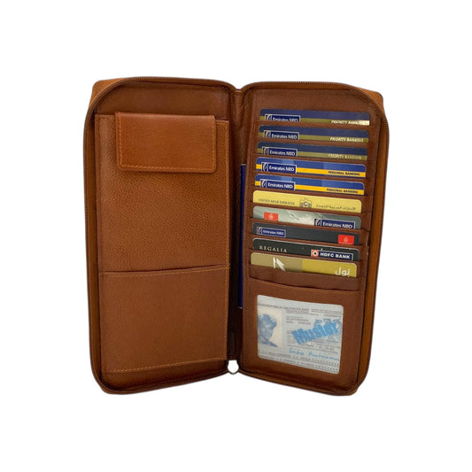 Passport , Cheque Book & Long Card Wallet  # 1203Z