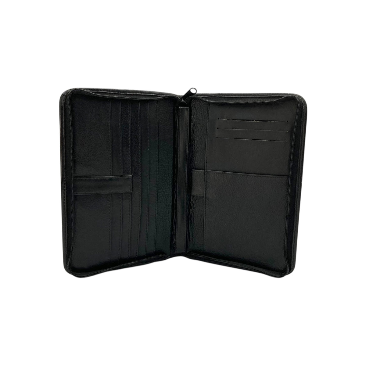 Full Zip Family Passport Holder & Long Card Wallet # 2075