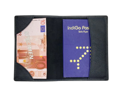 Solo Passport Holder in Genuine Leather #1455N