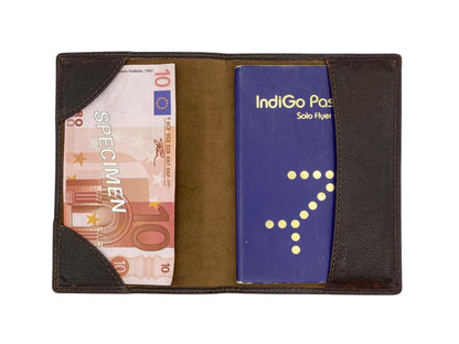 Solo Passport Holder in Genuine Leather #1455N