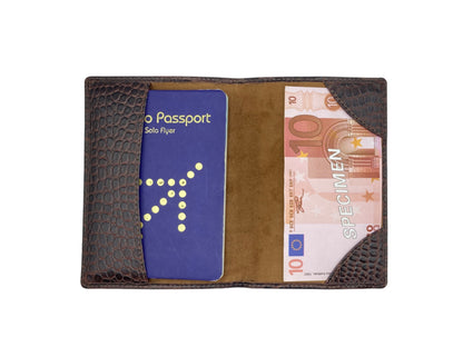 Solo Passport Holder in Genuine Leather #1455N