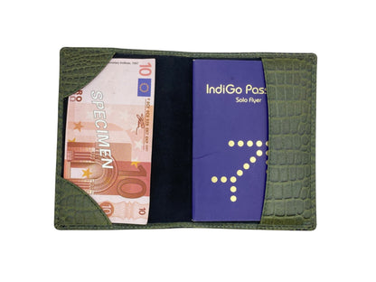 Solo Passport Holder in Genuine Leather #1455N