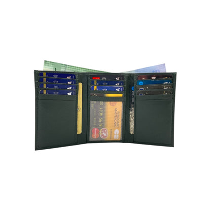 Trifold Wallet RFID Slim 15 Credit Card # 1802L