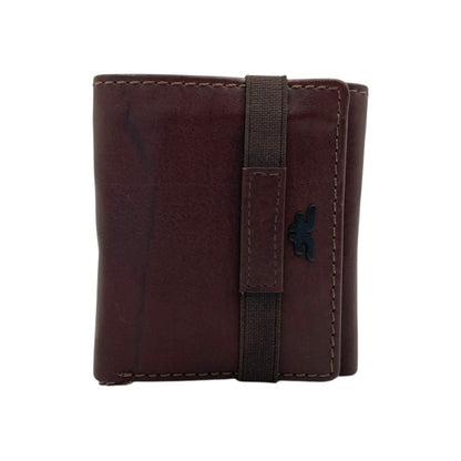 Trifold Wallet RFID Slim 12 Credit Card # 1178 Elastic