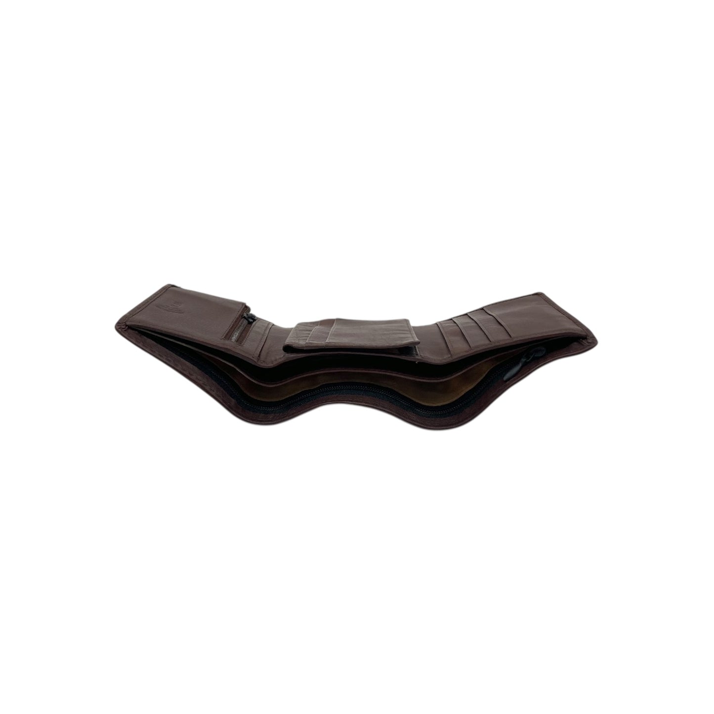 Trifold Wallet RFID Slim 12 Credit Card # 1178 Elastic