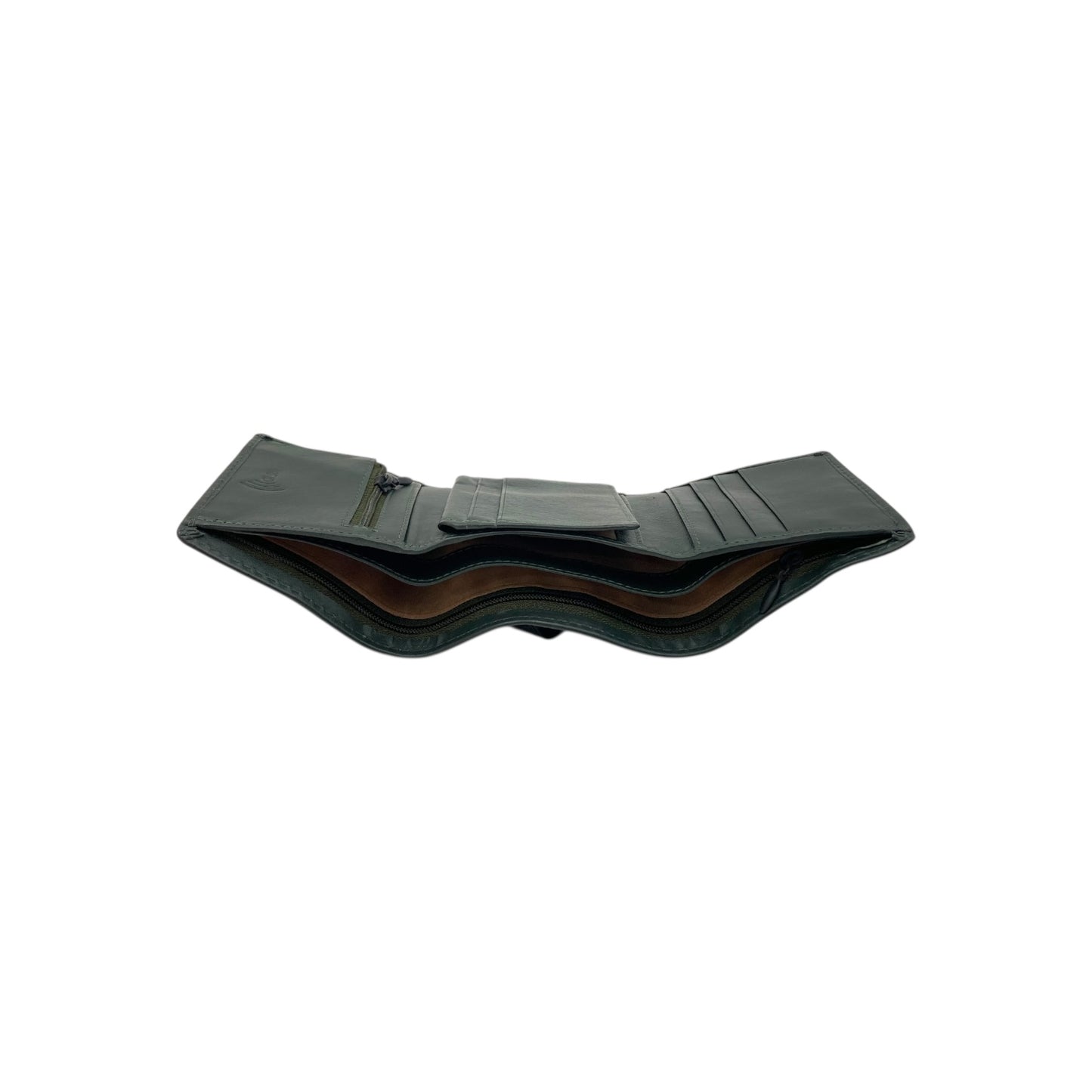 Trifold Wallet RFID Slim 12 Credit Card # 1178 Elastic