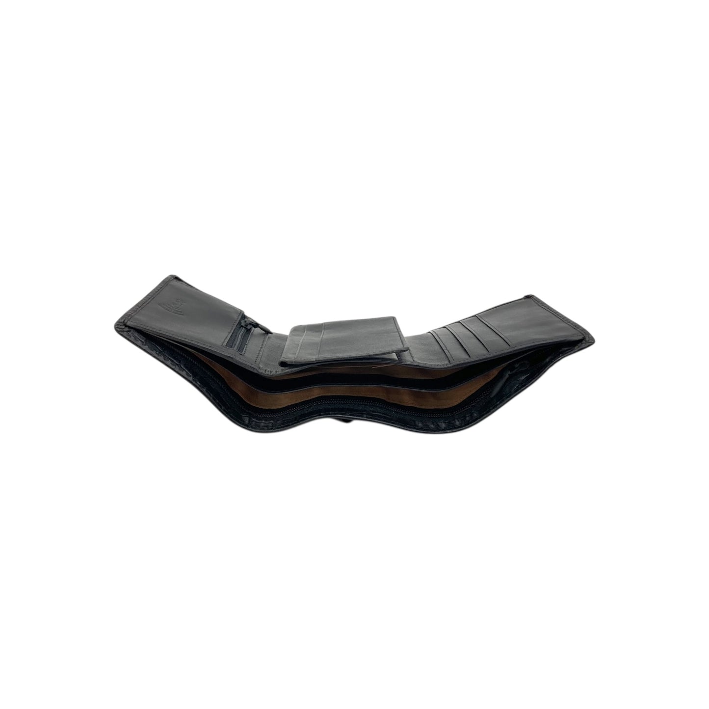 Trifold Wallet RFID Slim 12 Credit Card # 1178 Elastic