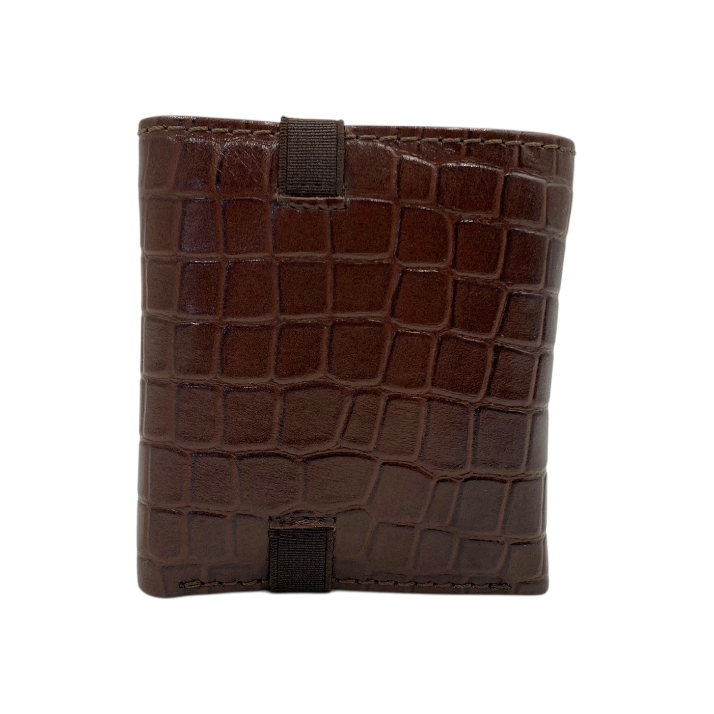Trifold Wallet RFID Slim 12 Credit Card # 1178 Elastic
