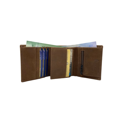 Trifold Wallet RFID Slim 12 Credit Card # 1178L
