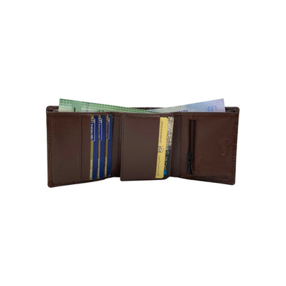 Trifold Wallet RFID Slim 12 Credit Card # 1178L