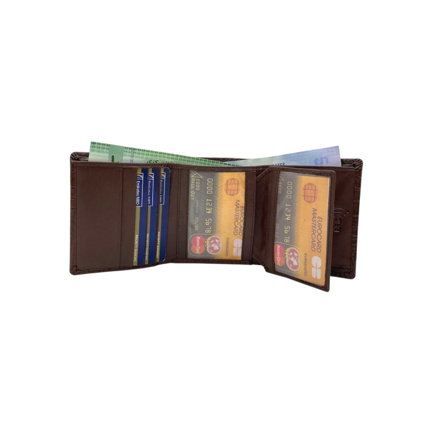 Trifold Wallet RFID Slim 12 Credit Card # 1178L