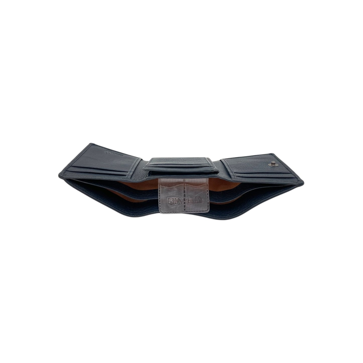 Trifold Wallet RFID Slim 10CC Double Stitch # 1539N