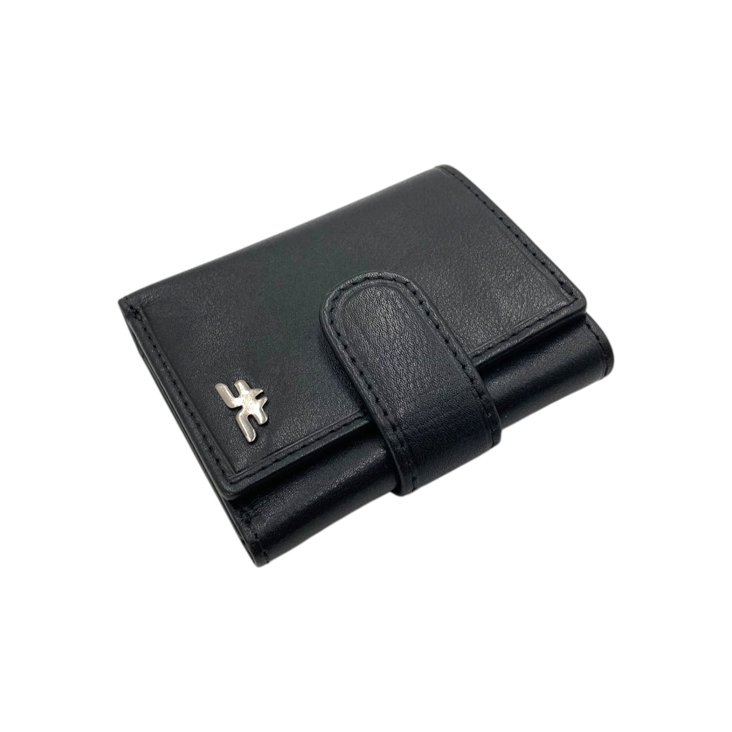 Trifold Wallet RFID Slim 10CC Double Stitch # 1539N [EL.LOOP]