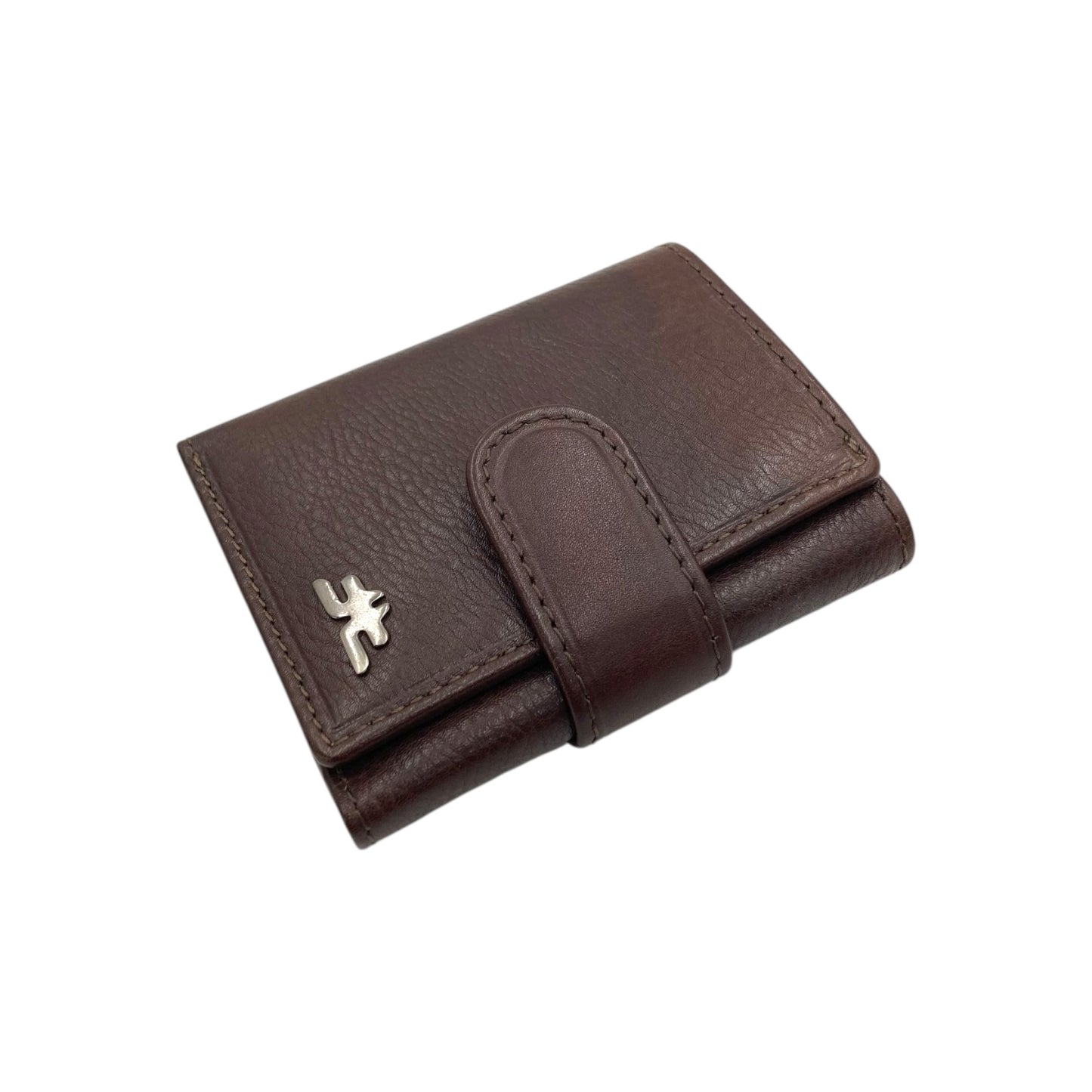 Trifold Wallet RFID Slim 10CC Double Stitch # 1539N [EL.LOOP]