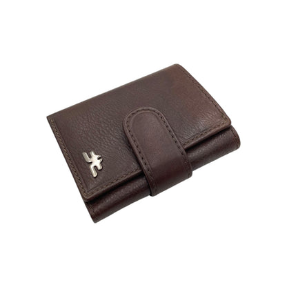 Trifold Wallet RFID Slim 10CC Double Stitch # 1539N [EL.LOOP]