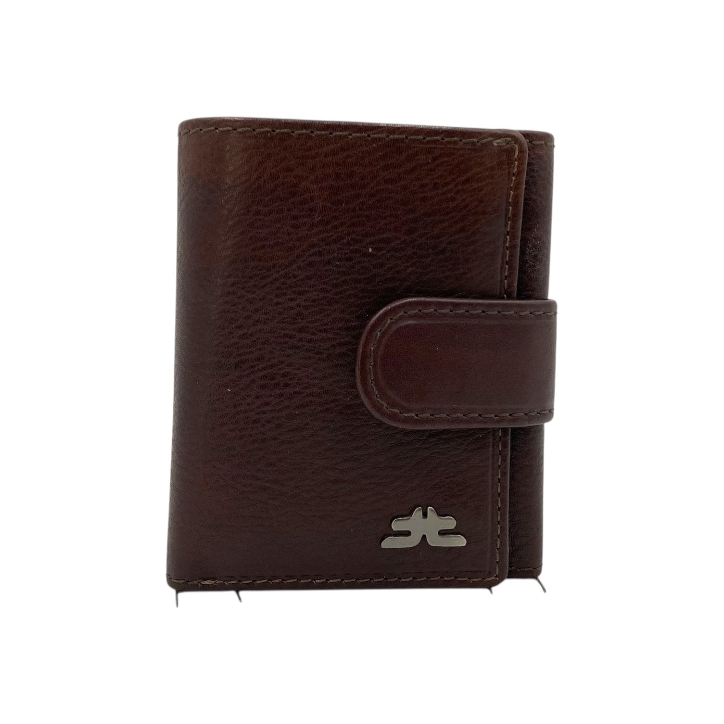 Trifold Wallet RFID Slim 10CC Double Stitch # 1539N [EL.LOOP]