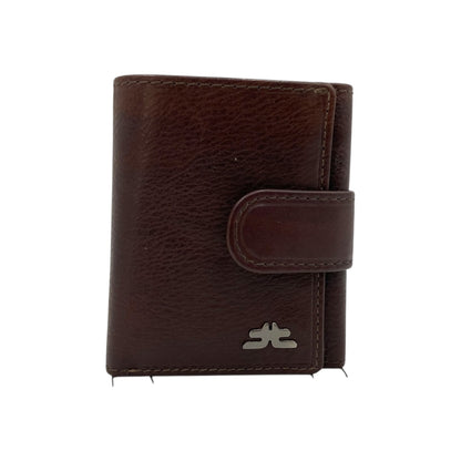 Trifold Wallet RFID Slim 10CC Double Stitch # 1539N [EL.LOOP]