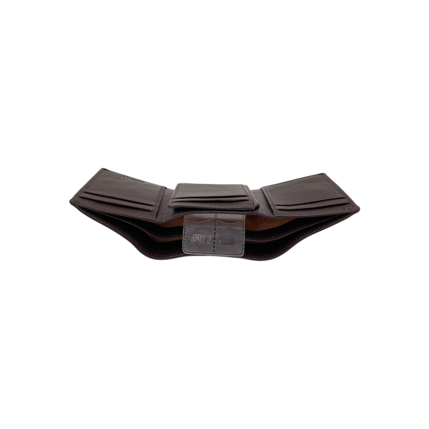 Trifold Wallet RFID Slim 10CC Double Stitch # 1539N [EL.LOOP]
