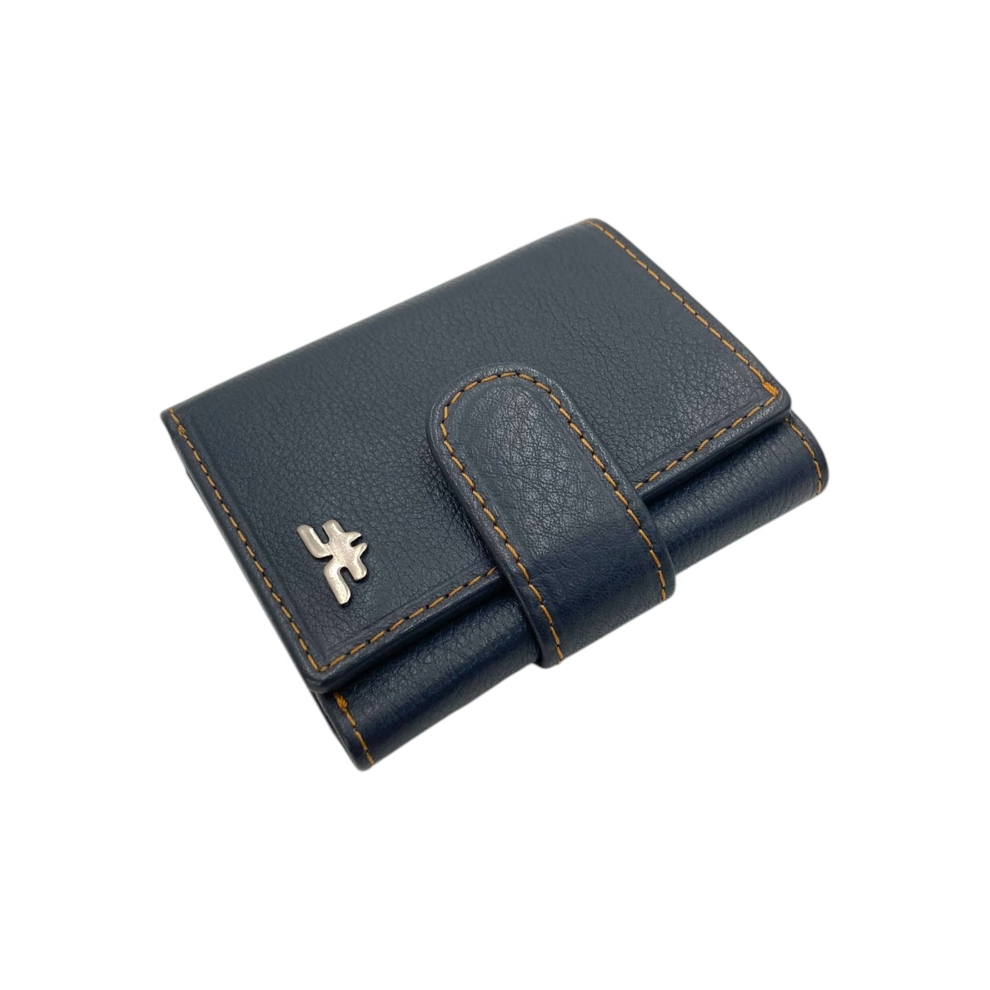 Trifold Wallet RFID Slim 10CC Double Stitch # 1539N [EL.LOOP]