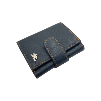 Trifold Wallet RFID Slim 10CC Double Stitch # 1539N [EL.LOOP]